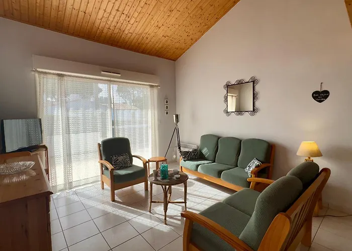 Maison Spacieuse A 300m De La Plage, Terrasse, Garage - Fr-1-323-378 Semesterbostad *